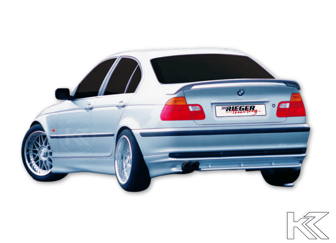 BMW E46 Sedan Rieger Rear Skirt Extension V1 (1998-2001)