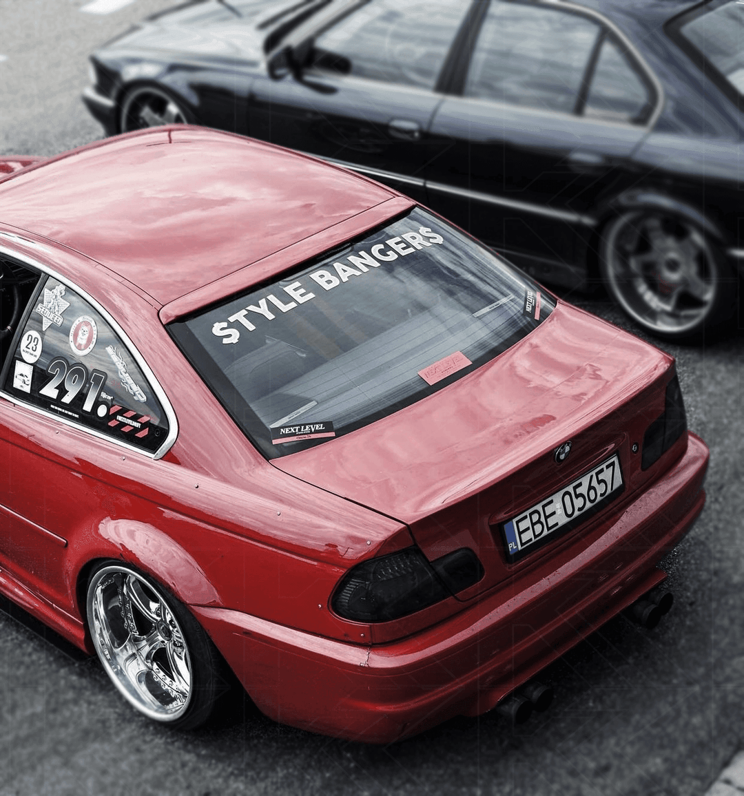 BMW E46 Coupe Clear Smoked Led Tailights