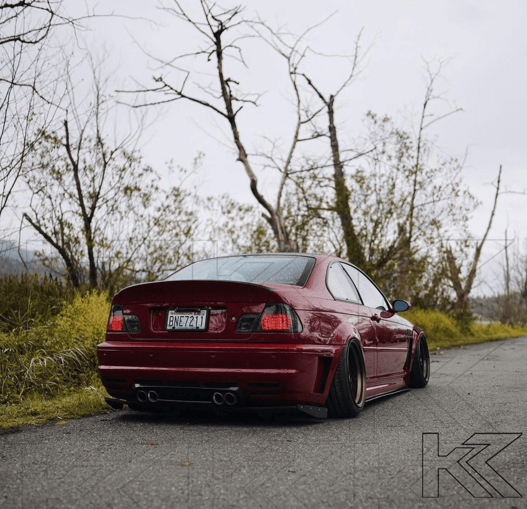BMW E46 Coupe Clear Smoked Led Tailights