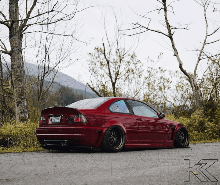 BMW E46 Coupe Clear Smoked Led Tailights