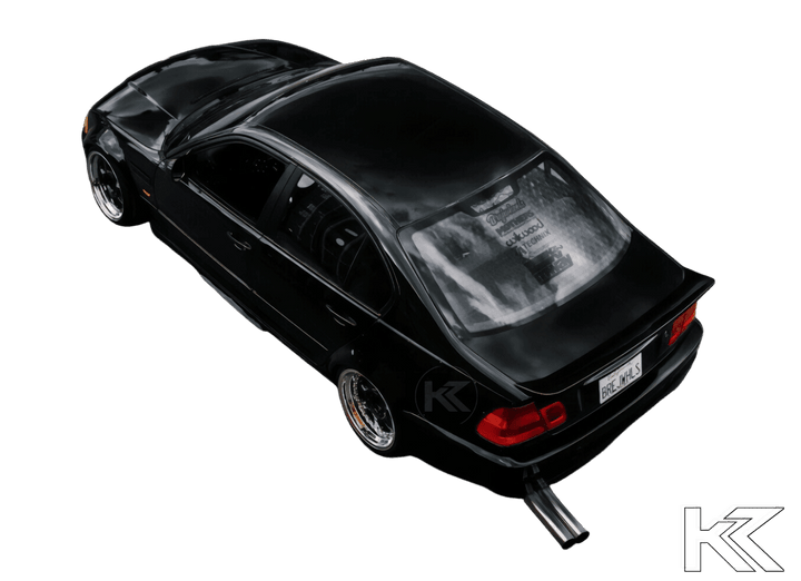 BMW E46 Series 3 Drag Wing Style Trunk Spoiler (1995 - 2005)