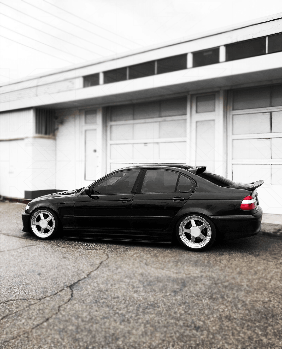 BMW E46 Series 3 Drag Wing Style Trunk Spoiler (1995 - 2005)