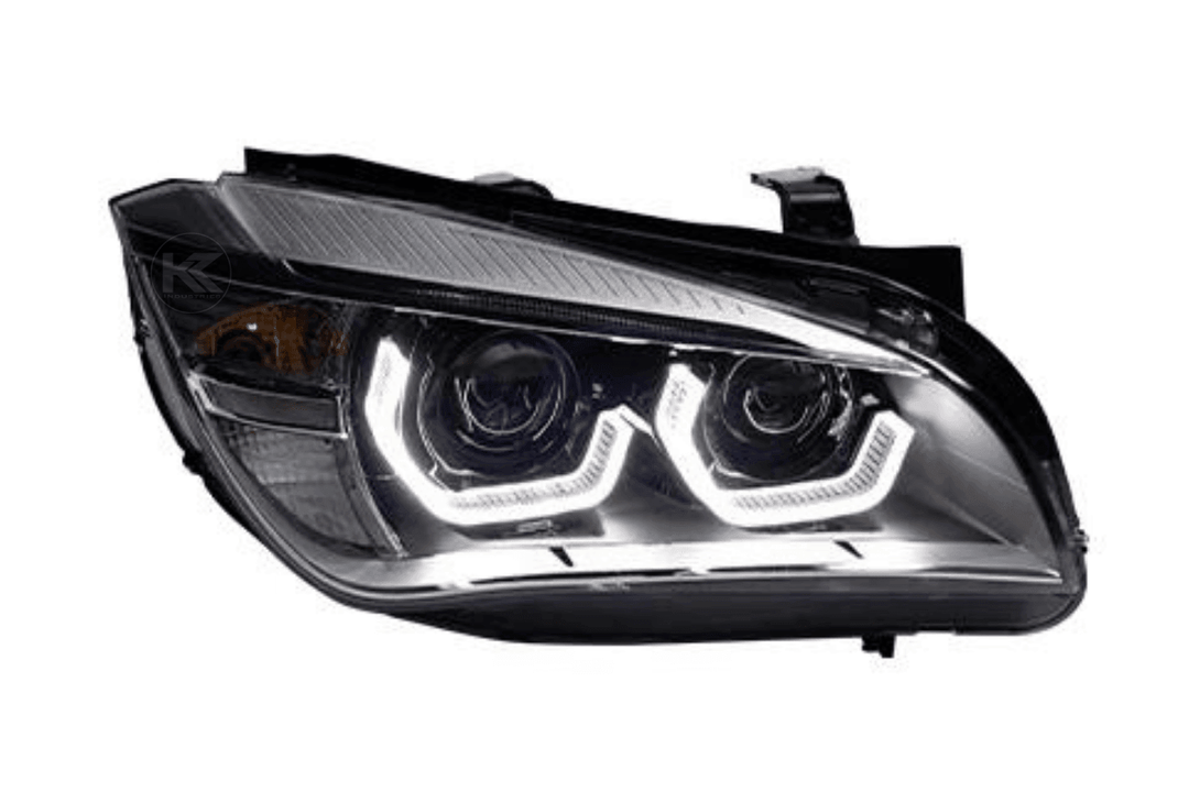 BMW E84 X1 Modern Style Angel Eye HID Bi-Xenon Headlights (2010 - 2015)