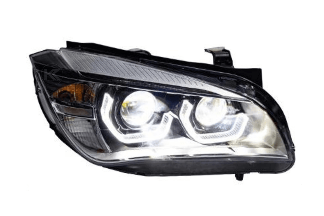 BMW E84 X1 Modern Style Angel Eye HID Bi-Xenon Headlights (2010 - 2015)