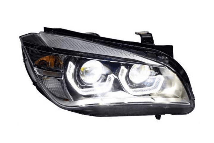 BMW E84 X1 Modern Style Angel Eye HID Bi-Xenon Headlights (2010 - 2015)