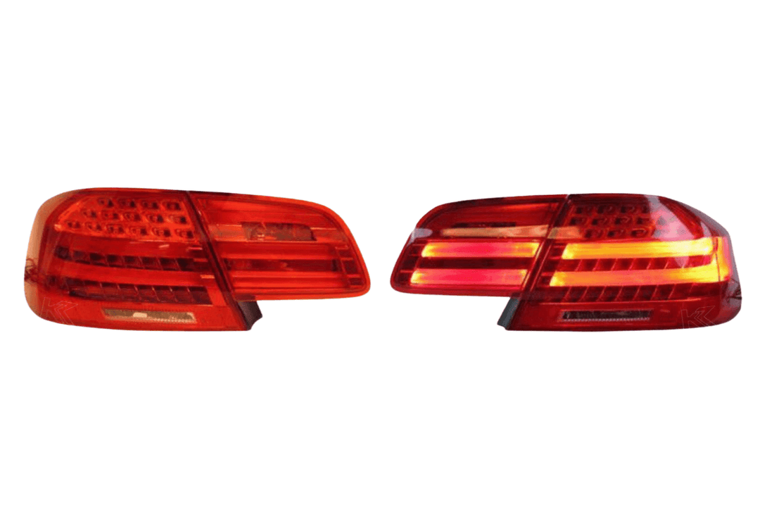 BMW E92 Coupe Euro LCI Look LED Tail Light 4Pcs W/Wiring Included(2007-2010)