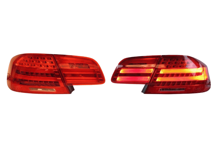 BMW E92 Coupe Euro LCI Look LED Tail Light 4Pcs W/Wiring Included(2007-2010)