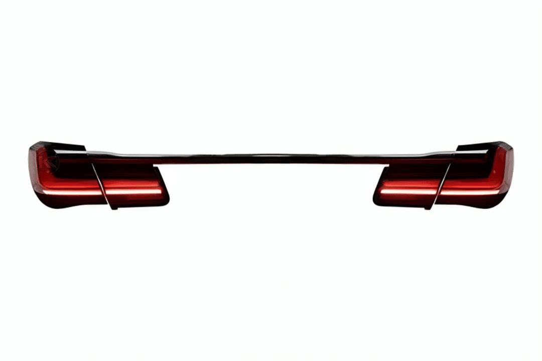 BMW F02 7 Series Red LED Luxury Beam Style Tail Lights (2008 - 2015)