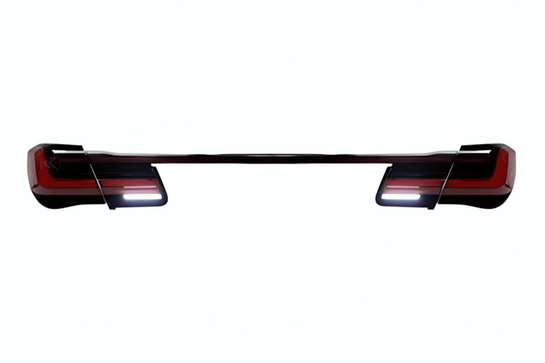 BMW F02 7 Series Red LED Luxury Beam Style Tail Lights (2008 - 2015)