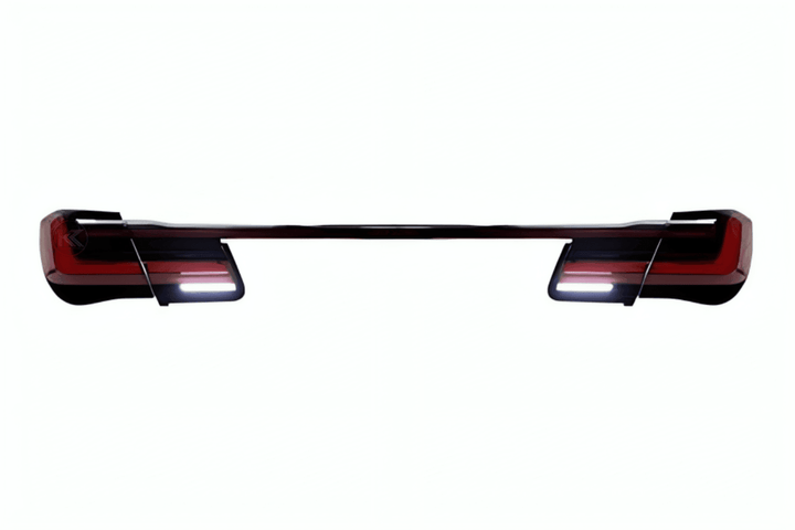 BMW F02 7 Series Red LED Luxury Beam Style Tail Lights (2008 - 2015)