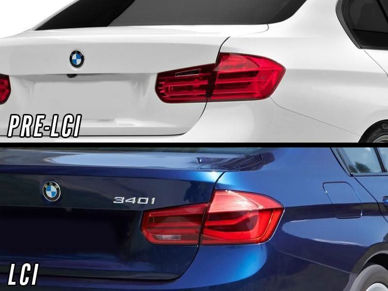 BMW F30 3 Series Sedan LCI Style LED Tail Lights (DEPO BRAND) - 4 Pieces(2012-2015)
