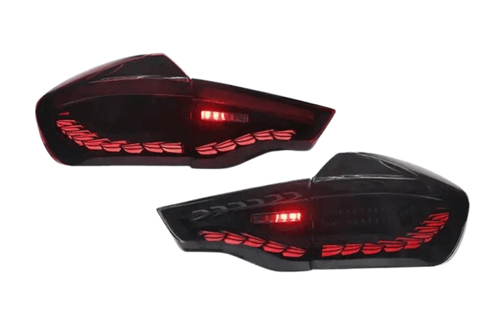 BMW X3 G01 iX3 G08 LED GTS / Dragon Scale Style Taillights (Red or Black) (2019-2022)