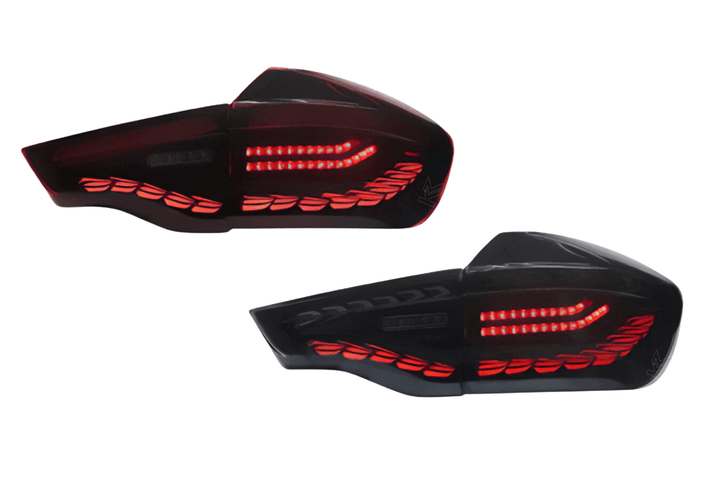 BMW X3 G01 iX3 G08 LED GTS / Dragon Scale Style Taillights (Red or Black) (2019-2022)