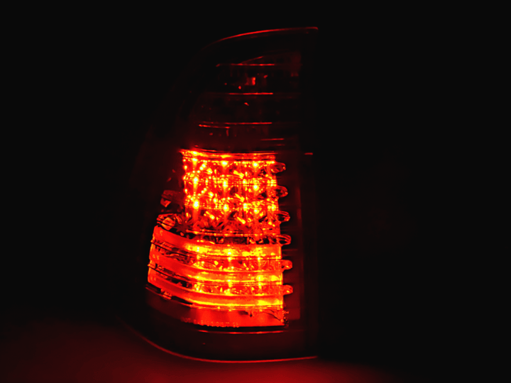 BMW X5 E53 Black / Clear LED Tail Lights (1998-2002)
