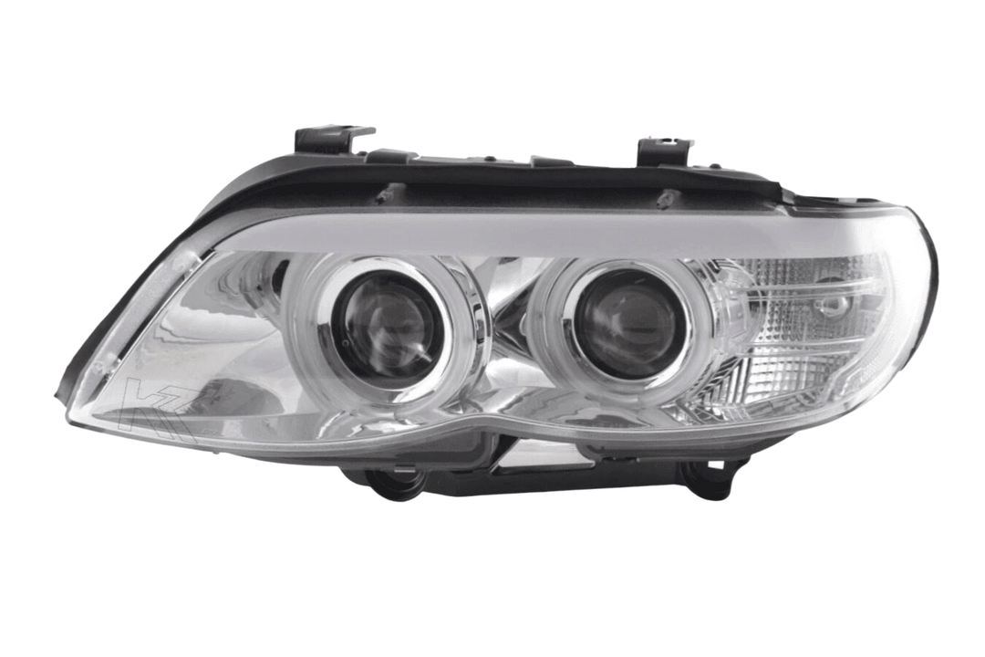 BMW X5 E53 CCFL Chrome Angel Eyes LED Headlights (2003-2006)