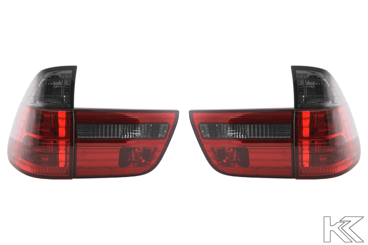 BMW X5 E53 Red/Smoked Taillights Set (1998-2003)