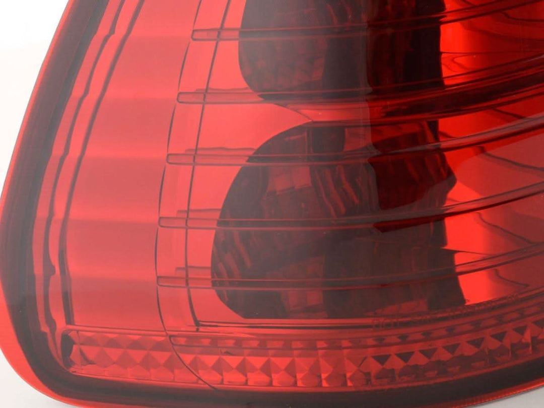 BMW X5 E53 Red/Smoked Taillights Set (1998-2003)