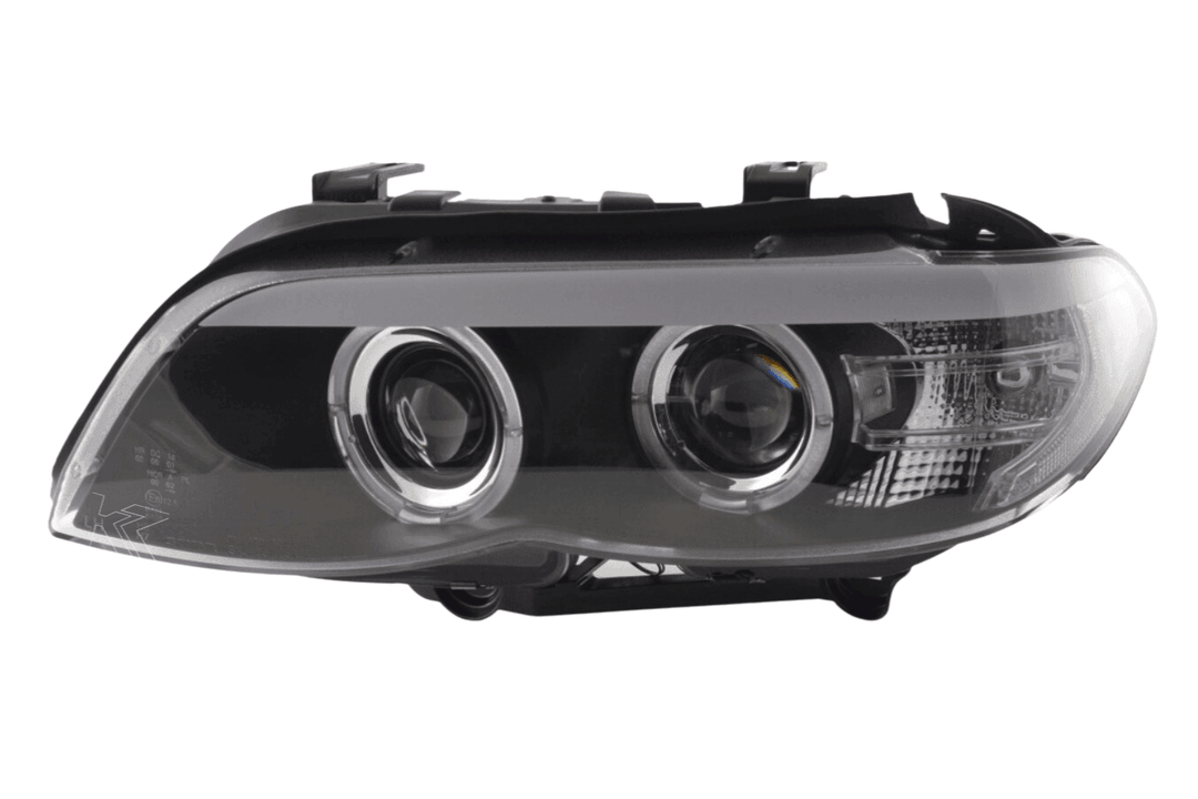 BMW X5 E53 Xenon Black Angel Eye LED Headlights (2003-2006)