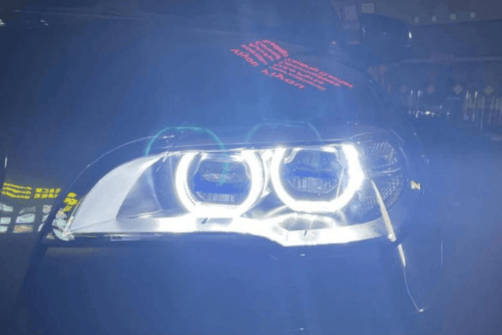 BMW X5 E70 OE Style Angel Eyes Projector Headlight (2007 - 2013)