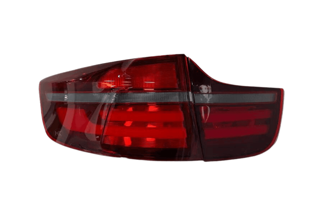 BMW X6 E71 Red and Smoked LED Tail Light Upgrades 2007-2014