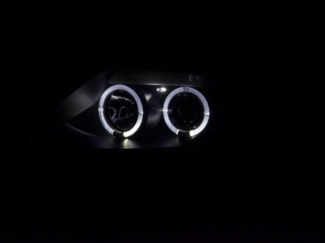 BMW Z4 E85 E86 Type Z4 Black Headlight Set (2003-2008)