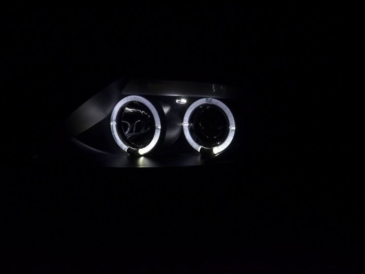 BMW Z4 E85 E86 Type Z4 Black Headlight Set (2003-2008)