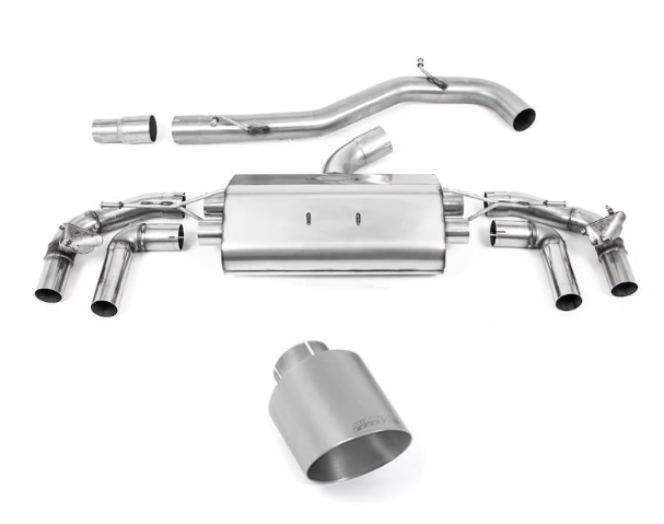 MILLTEK ROAD+ CATBACK EXHAUST SYSTEM MK8 GOLF R