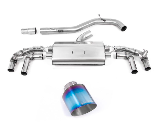 MILLTEK ROAD+ CATBACK EXHAUST SYSTEM MK8 GOLF R