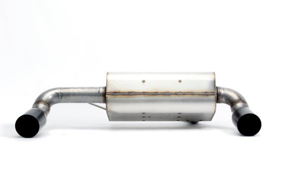 Dinan Free Flow Axle-Back Exhaust - 2017-2021 BMW M240i Stainless Steel - Black Tips - F22/F23