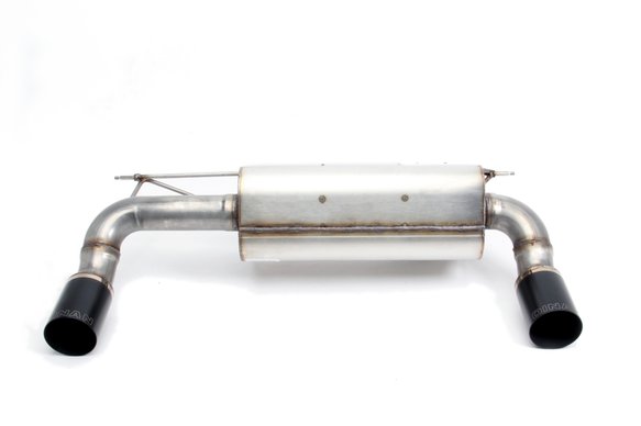 Dinan Free Flow Axle-Back Exhaust - 2017-2021 BMW M240i Stainless Steel - Black Tips - F22/F23