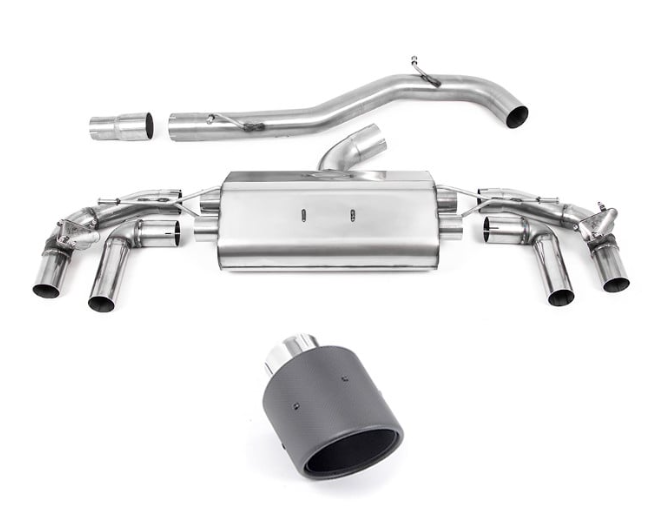 MILLTEK ROAD+ CATBACK EXHAUST SYSTEM MK8 GOLF R