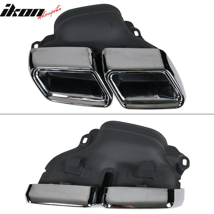 2014-2016 Mercedes-Benz W212 E Class Rear Bumper Cover Diffuser Trim