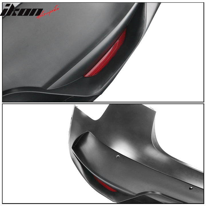 2017-2023 Tesla Model 3 IKON Style Rear Bumper Cover W/Reflectors PP