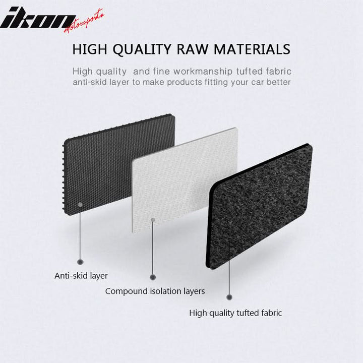 2004-2009 BMW E65 7-Series Floor Mat Carpet Nylon