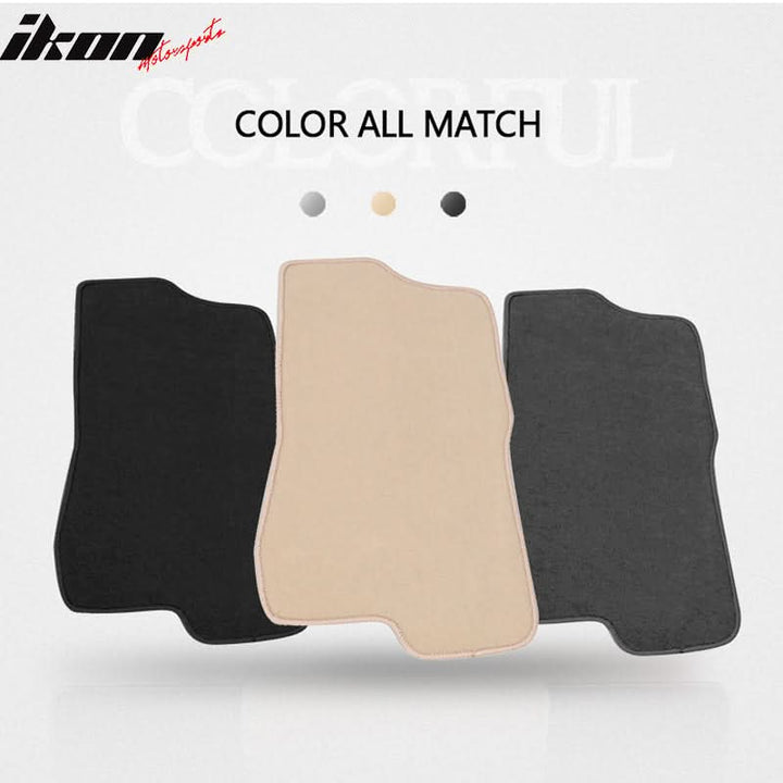 Car Floor Mat for 1999-2006 Chevrolet Silverado 1500 Crew Cab Beige