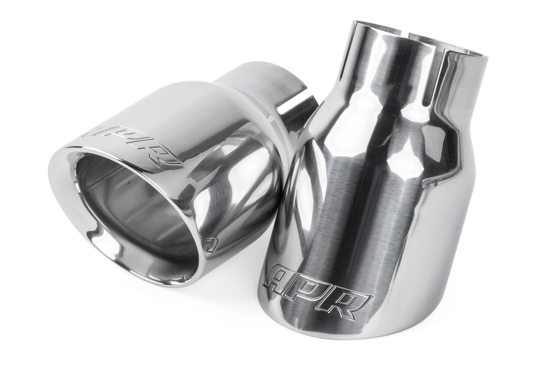 APR Exhaust Tips - Round, Set of 2