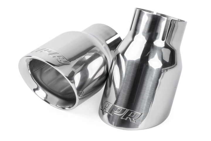 APR Exhaust Tips - Round, Set of 2