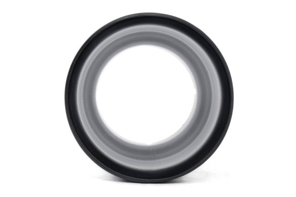 Dinan Double-Walled 4" Clamp-On Exhaust Tip (Black Ceramic) Black - 4" Outlet, 3" Inlet