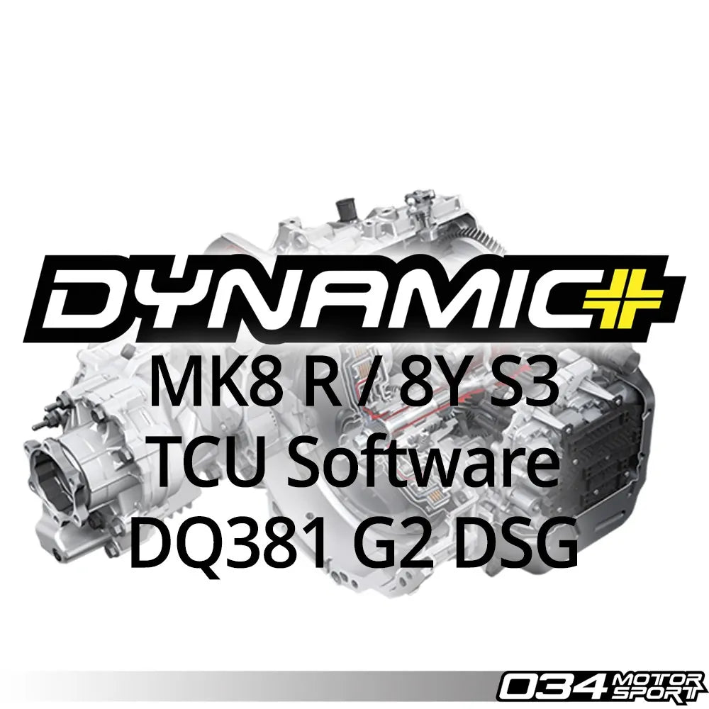 Dynamic+ TCU Stage 2 Software Upgrade for DQ381 G2 DSG Transmission, MK8 Golf R & 8Y S3