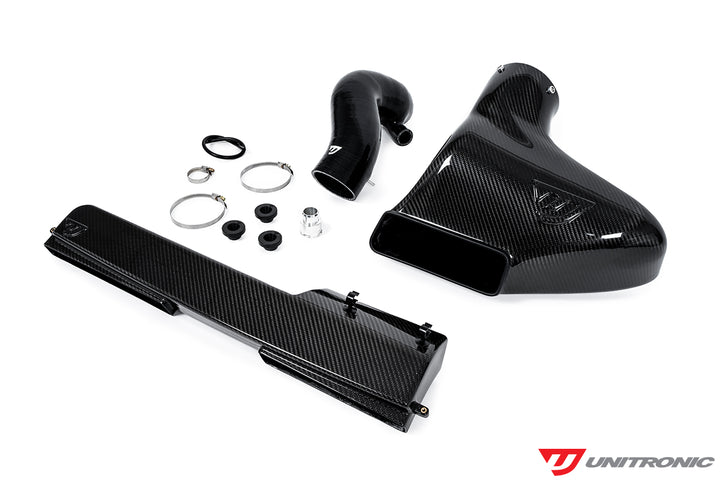 Unitronic Carbon Fiber Intake System with Air Duct for MK8 Golf R and 8Y S3