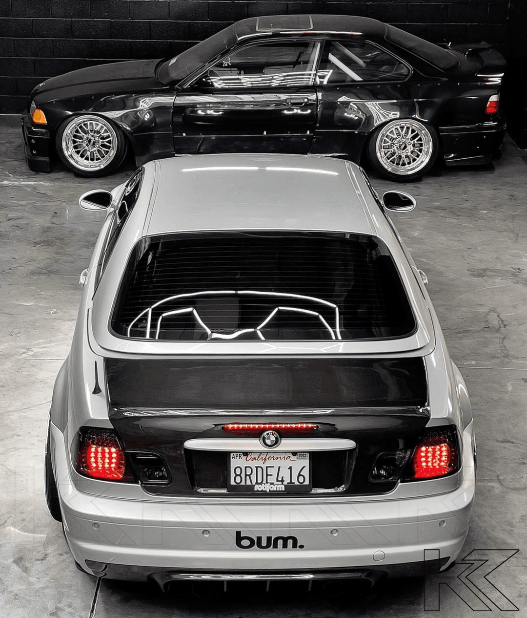E46 Convertible Clear/Smoked LED Tail Lights (1999-2003)