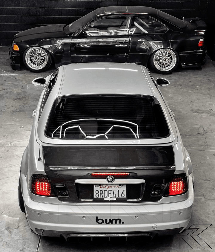 E46 Convertible Clear/Smoked LED Tail Lights (1999-2003)