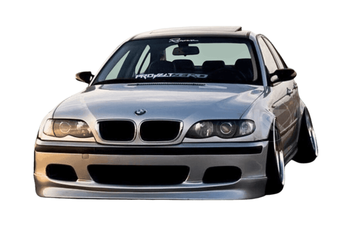 BMW E46 Sedan/Touring Front Lip JDM Style V1 (1999-2006)