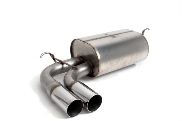 Dinan Free Flow Axle-Back Exhaust - 2017-2021 BMW 230i CLEARANCE ITEM / ALL SALES FINAL - Stainless Steel - Polished Tips - F22