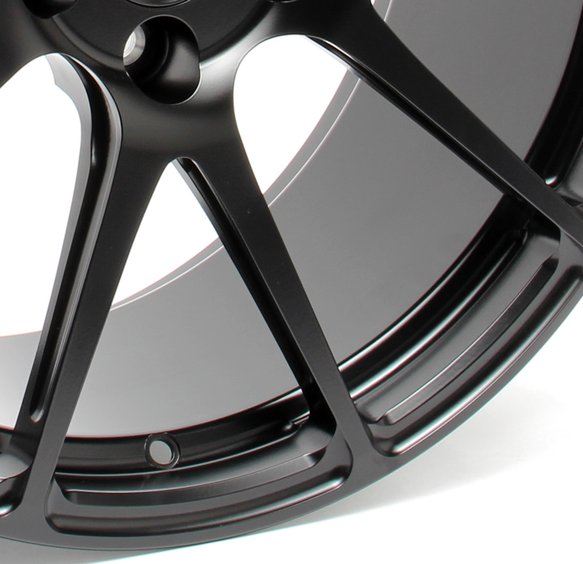 Forgeline GA1R Performance Wheel Set - 2015-2020 BMW M3/M4 Front: 20 x 9.5 - Rear: 20 x 10.5 - Black - Dinan Center Cap - F80/F82/F83
