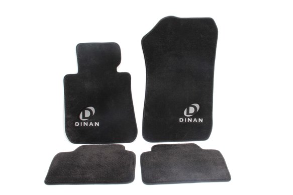 Dinan Signature Floor Mats - 2010-2017 BMW 5-Series Black - F07