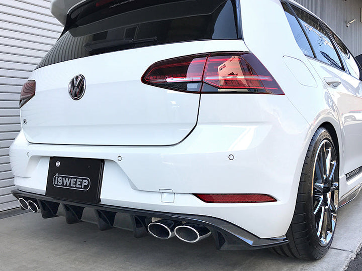 iSWEEP Diffuser | Rear DTM • Golf R Mk7.2