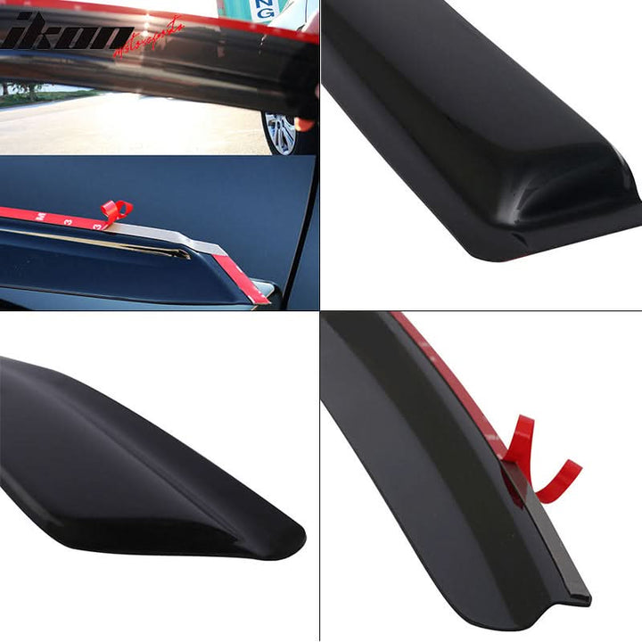 2003-2008 Toyota Corolla Sedan 4-Door Window Visor Guard Acrylic 4PC