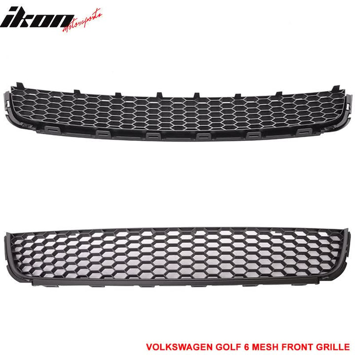 2010-2014 Volkswagen Golf MK6 Honeycomb GTI Chrome Trim Grille