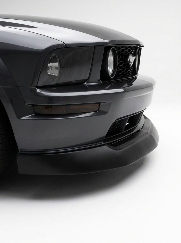 2005-2009 Ford Mustang GT V8 Unpainted Front Lip SplitterSpoiler PU